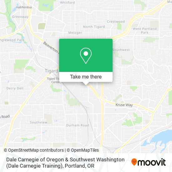 Dale Carnegie of Oregon & Southwest Washington (Dale Carnegie Training) map