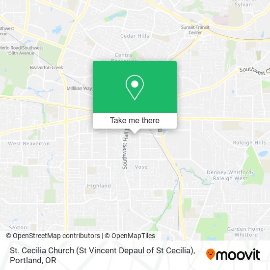 St. Cecilia Church (St Vincent Depaul of St Cecilia) map