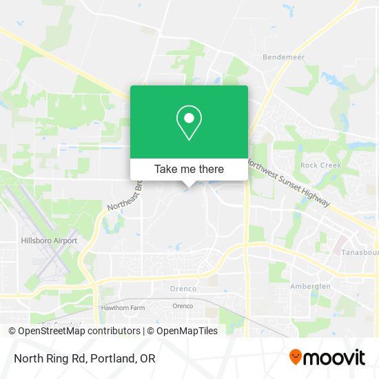 North Ring Rd map
