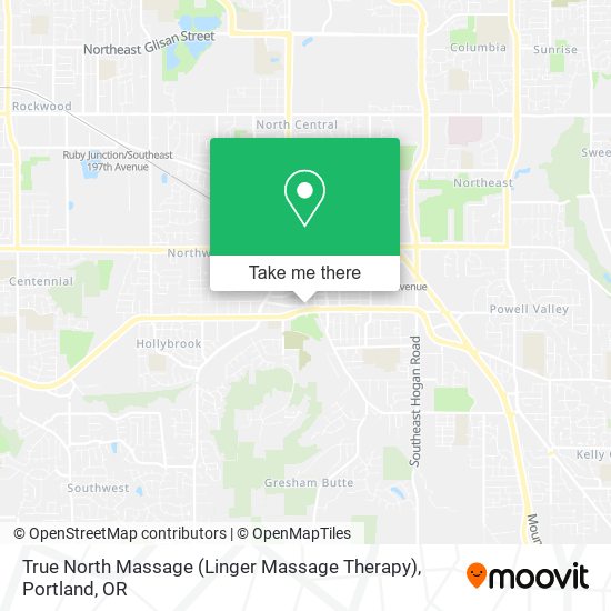 True North Massage (Linger Massage Therapy) map