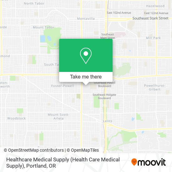 Healthcare Medical Supply (Health Care Medical Supply) map