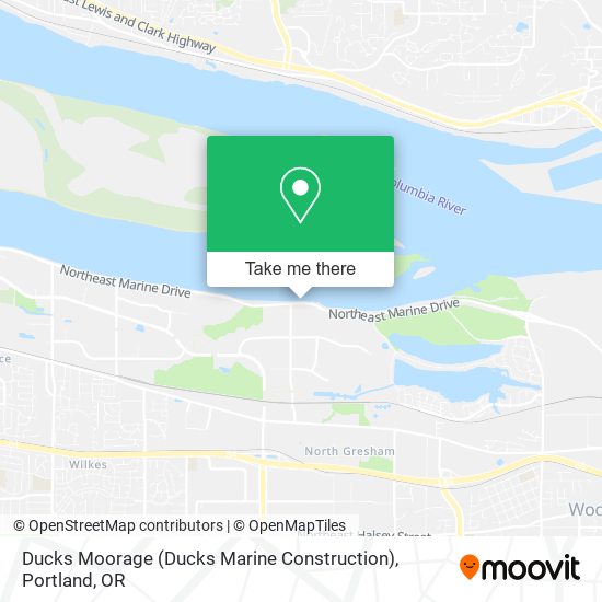 Ducks Moorage (Ducks Marine Construction) map