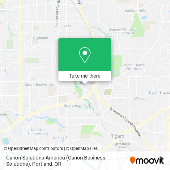 Canon Solutions America (Canon Business Solutions) map