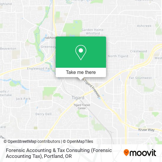 Forensic Accounting & Tax Consulting map