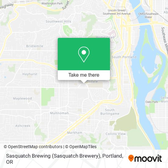 Sasquatch Brewing (Sasquatch Brewery) map