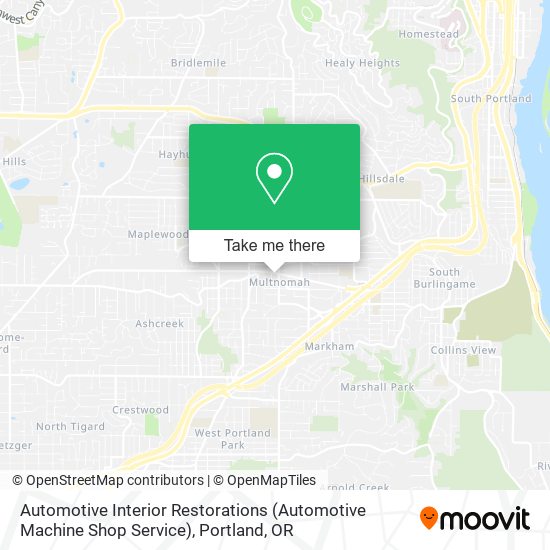 Mapa de Automotive Interior Restorations (Automotive Machine Shop Service)