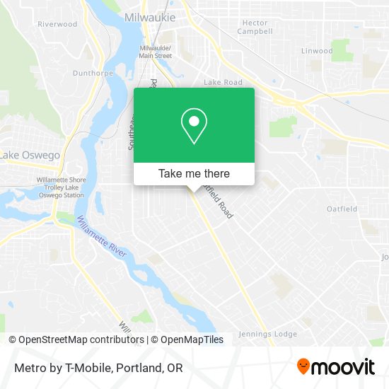 Metro by T-Mobile map