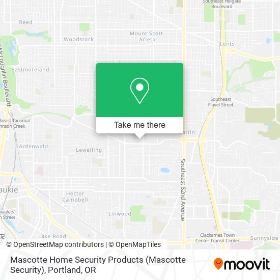 Mapa de Mascotte Home Security Products (Mascotte Security)