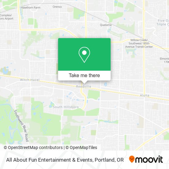 Mapa de All About Fun Entertainment & Events