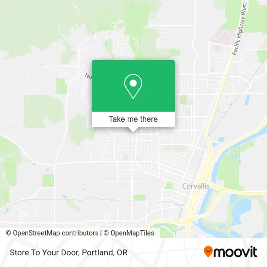 Store To Your Door map