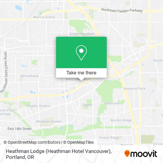 Heathman Lodge (Heathman Hotel Vancouver) map