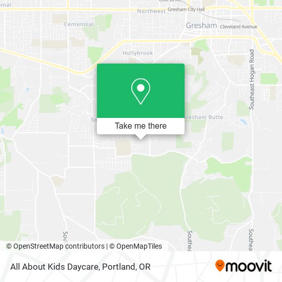 All About Kids Daycare map