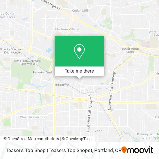 Teaser's Top Shop (Teasers Top Shops) map