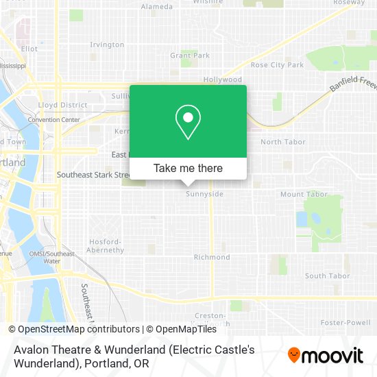 Avalon Theatre & Wunderland (Electric Castle's Wunderland) map