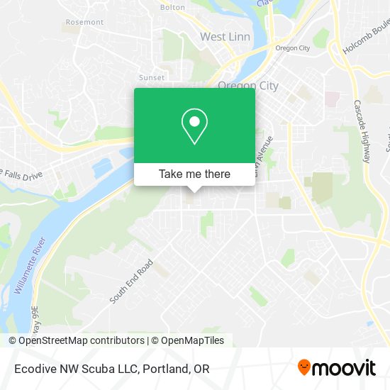Ecodive NW Scuba LLC map