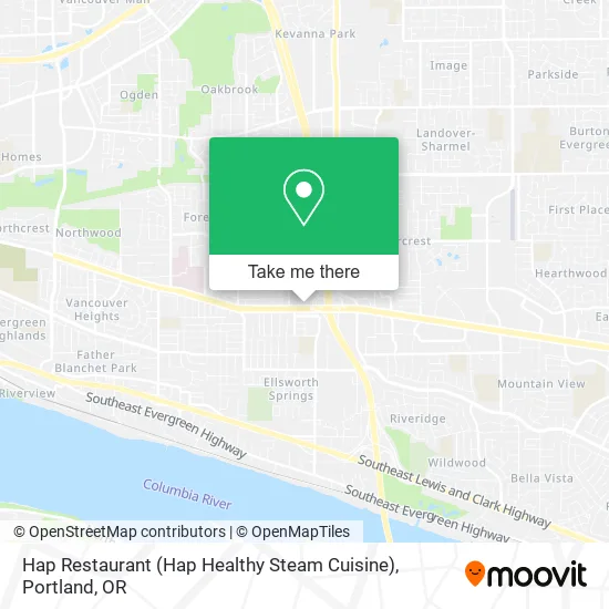Hap Restaurant (Hap Healthy Steam Cuisine) map