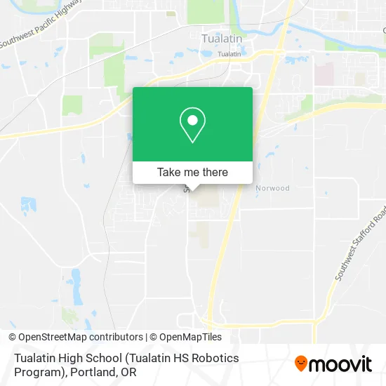 Tualatin High School (Tualatin HS Robotics Program) map