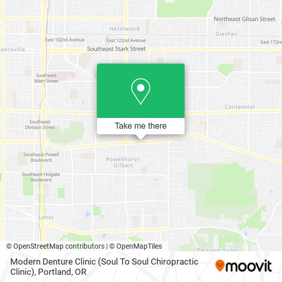 Modern Denture Clinic (Soul To Soul Chiropractic Clinic) map