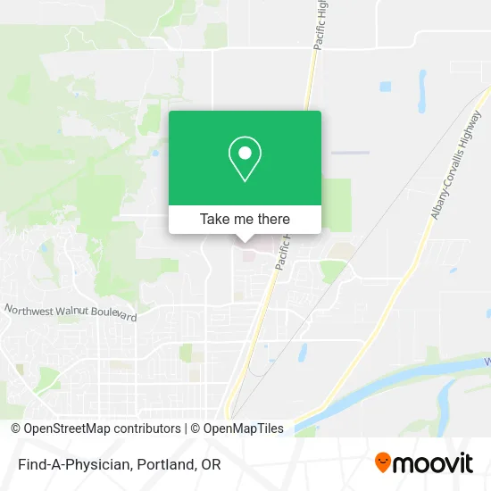 Mapa de Find-A-Physician