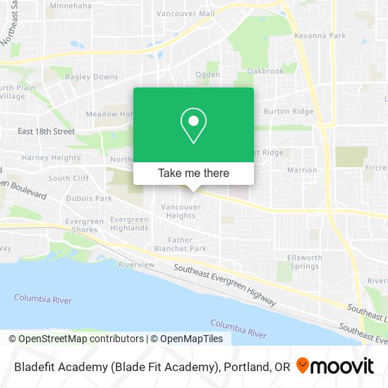 Mapa de Bladefit Academy (Blade Fit Academy)