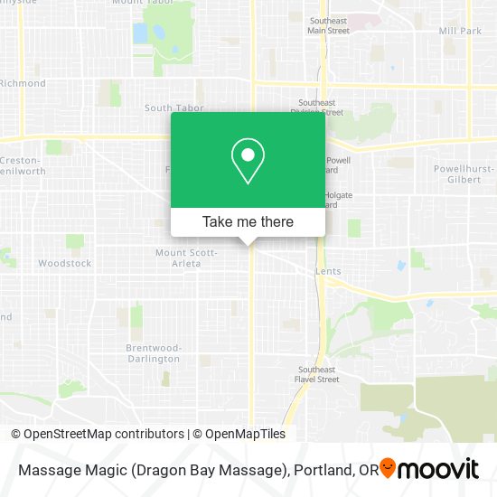 Massage Magic (Dragon Bay Massage) map