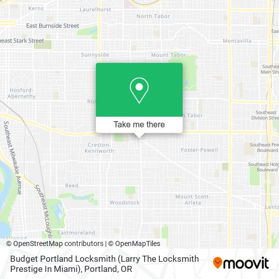 Mapa de Budget Portland Locksmith (Larry The Locksmith Prestige In Miami)