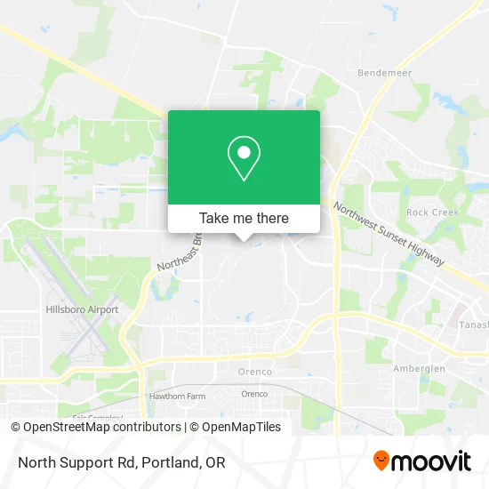 Mapa de North Support Rd