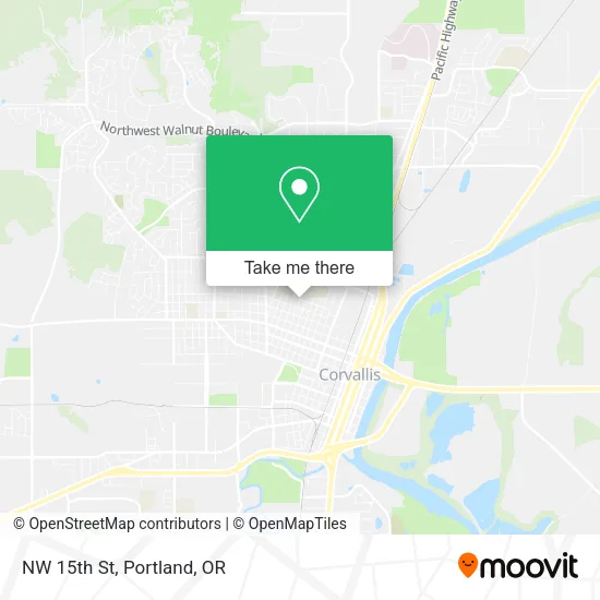 Mapa de NW 15th St