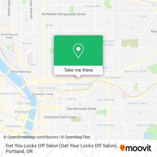 Get You Locks Off Salon map