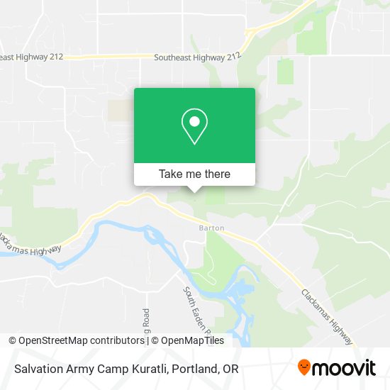 Salvation Army Camp Kuratli map