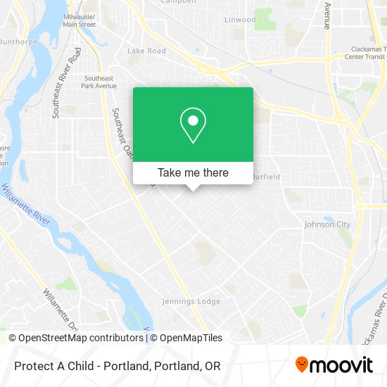 Mapa de Protect A Child - Portland