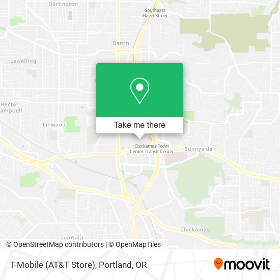 Mapa de T-Mobile (AT&T Store)