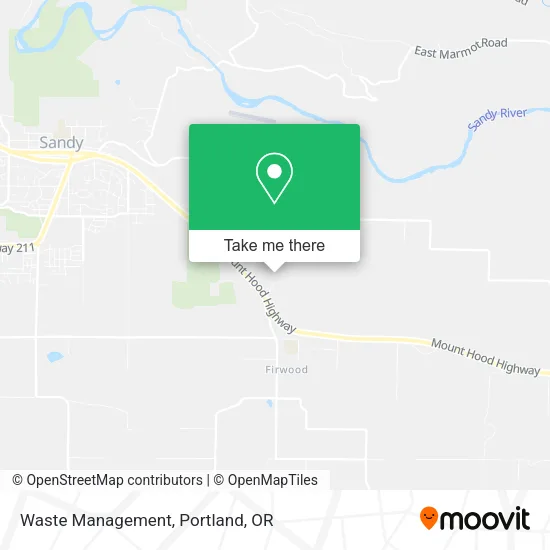 Waste Management map
