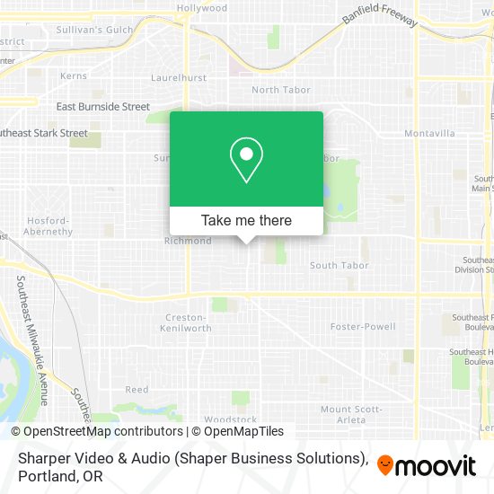 Sharper Video & Audio (Shaper Business Solutions) map