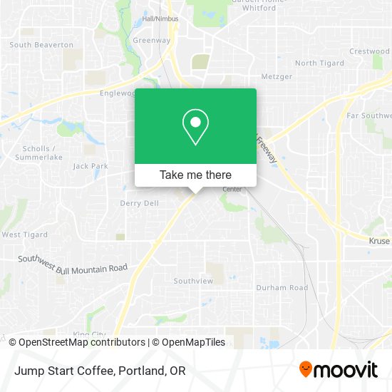 Mapa de Jump Start Coffee