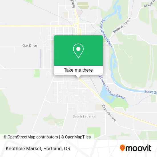 Mapa de Knothole Market