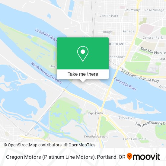 Oregon Motors (Platinum Line Motors) map