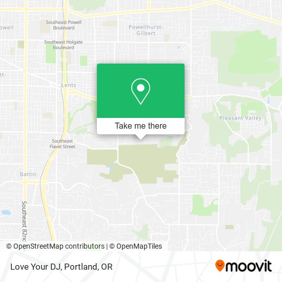 Love Your DJ map