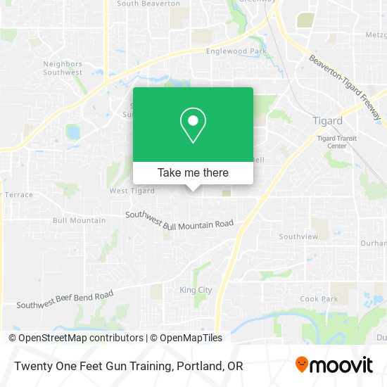 Twenty One Feet Gun Training map