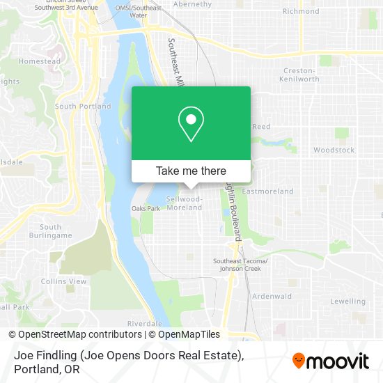 Joe Findling (Joe Opens Doors Real Estate) map