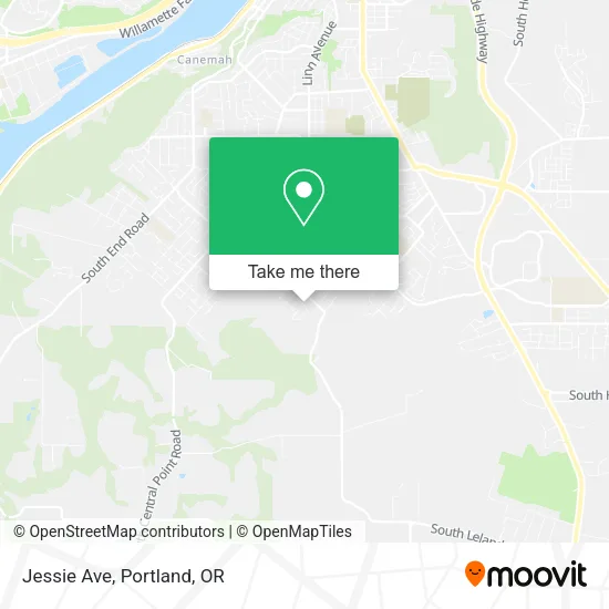 Jessie Ave map