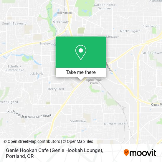 Mapa de Genie Hookah Cafe (Genie Hookah Lounge)