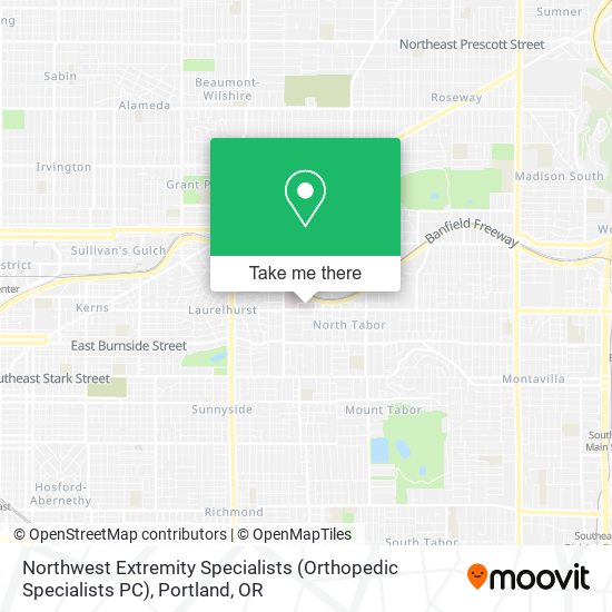 Mapa de Northwest Extremity Specialists (Orthopedic Specialists PC)