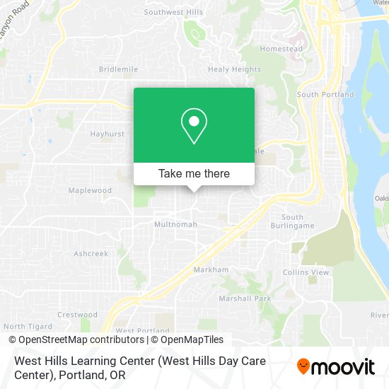 Mapa de West Hills Learning Center (West Hills Day Care Center)