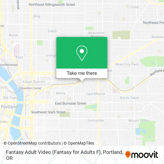 Fantasy Adult Video (Fantasy for Adults F) map