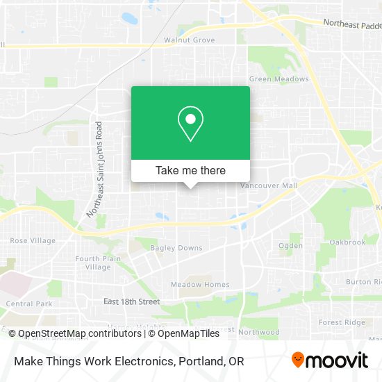 Mapa de Make Things Work Electronics