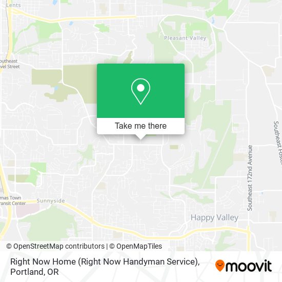 Mapa de Right Now Home (Right Now Handyman Service)