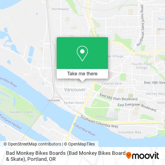 Bad Monkey Bikes Boards (Bad Monkey Bikes Board & Skate) map