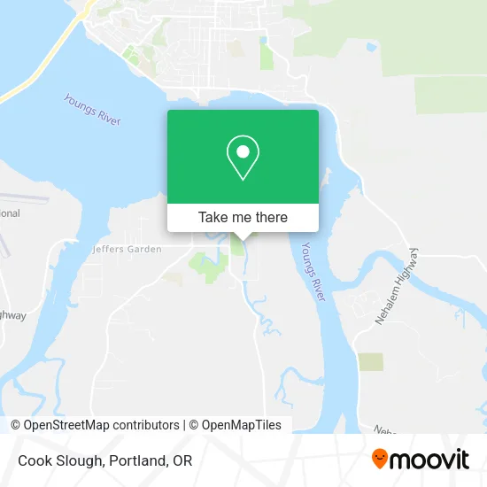 Cook Slough map