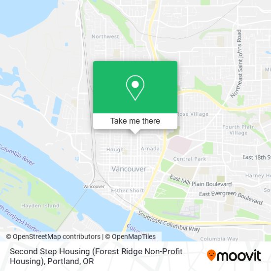 Second Step Housing (Forest Ridge Non-Profit Housing) map